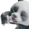 A Cheerful Panda figurka 9 cm Lladro zbliżenie