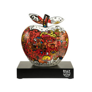 Figurka porcelanowa duże jabłko Goebel Billy the Artist