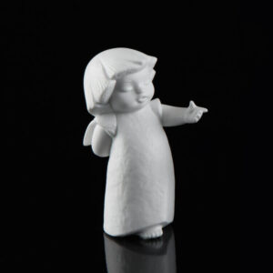 figurka porcelanowa anioł stojący kaiser Curios