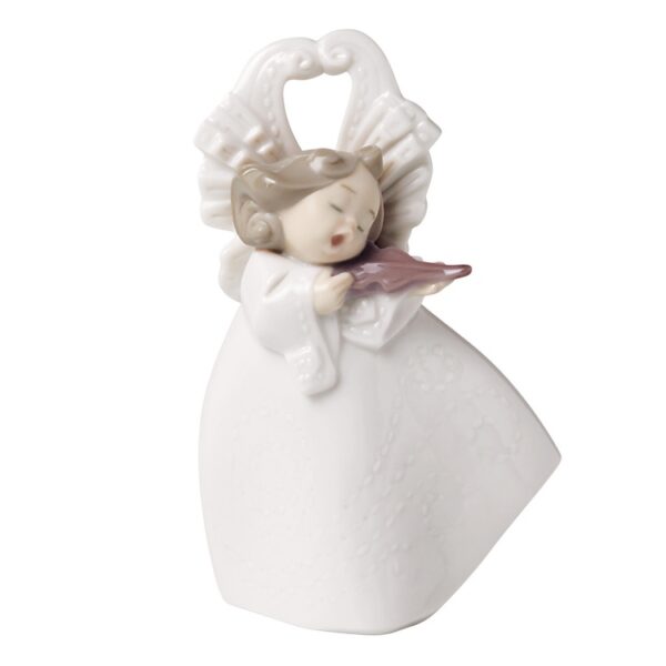 figurka porcelanowa anioł ze skrzypcami Nao