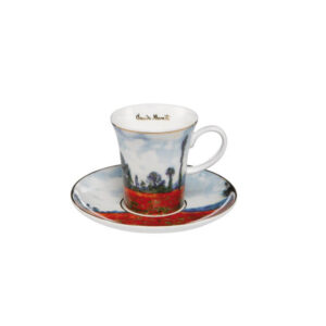 filiżanka do kawy espresso porcelanowa Goebel Claude Monet Pole Maków II
