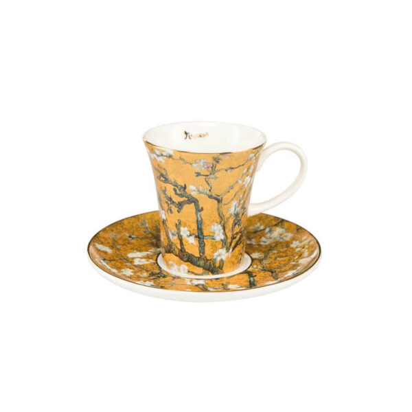 filiżanka do kawy espresso porcelanowa Goebel Vincent van Gogh Drzewo migdałowca