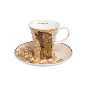 Filiżanka do kawy espresso Goebel Gustav Klimt Spełnienie