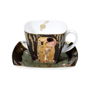 filiżanka do kawy porcelanowa Goebel Gustav Klimt Pocałunek