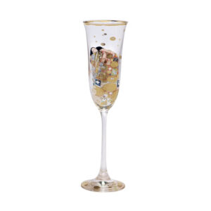 kieliszek do białego wina dekorowany Goebel Gustav Klimt Spełnienie