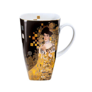 kubek porcelanowy czarny Goebel Gustav Klimt Adele Bloch-Bauer