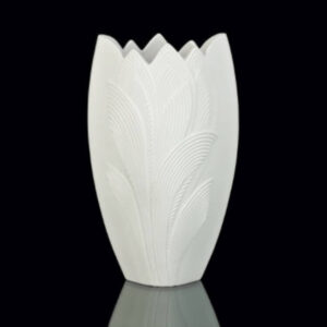 wazon porcelanowy biskwitowy 27 cm Kaiser Palma