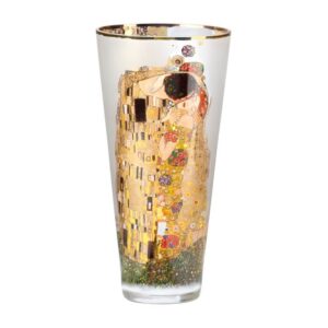 Wazon szklany 30 cm Pocałunek Gustav Klimt marki Goebel
