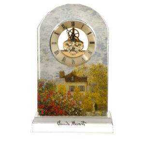 zegar szklany stojący Goebel Claude Monet Dom Artysty