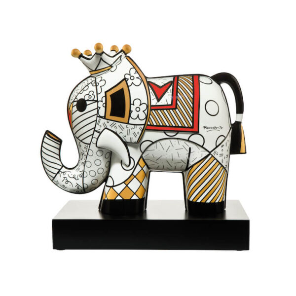 figurka porcelanowa słoń goebel romero britto