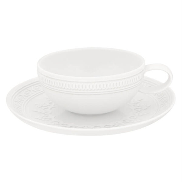 filiżanka do herbaty porcelanowa vista alegre ornament portugalia