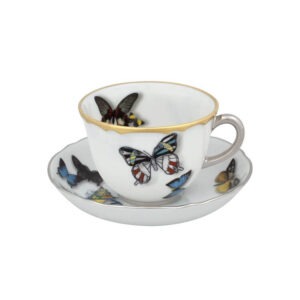 filiżanka do kawy espresso porcelanowa vista alegre christian lacroix butterfly parade