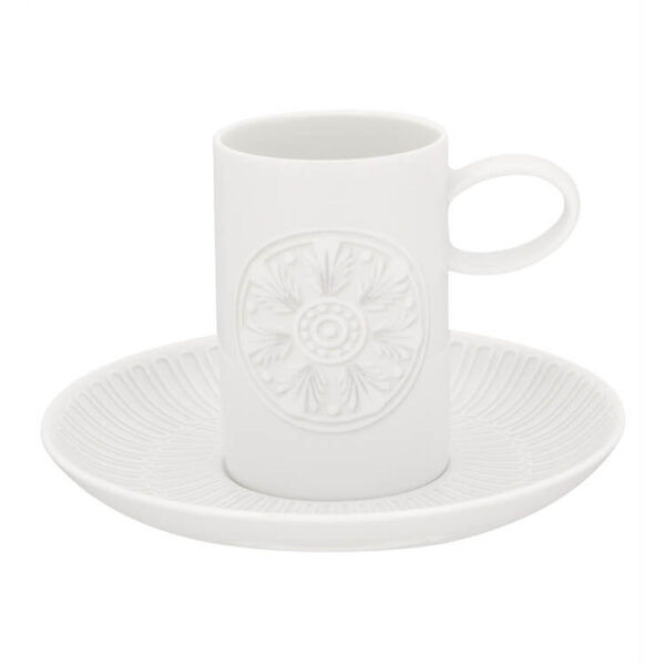 filiżanka do kawy espresso porcelanowa vista alegre ornament portugalia