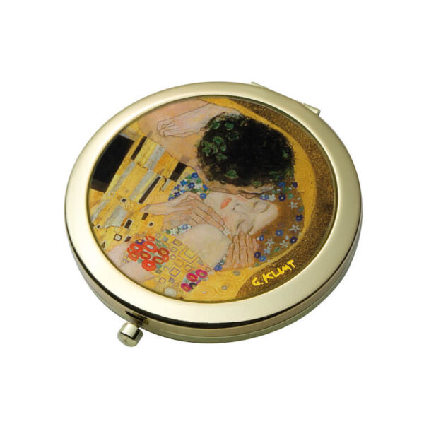 Lusterko kompaktowe Goebel Gustav Klimt Pocałunek