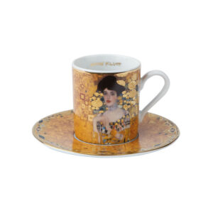 Filiżanka do kawy espresso prosta Goebel Gustav Klimt Adele