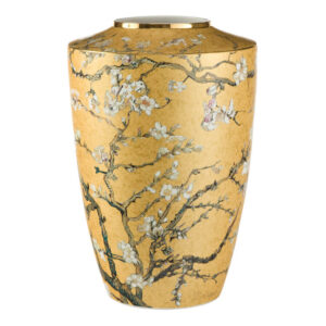wazon porcelanowy 41 cm Goebel Vincent van Gogh Drzewo Migdałowca złote