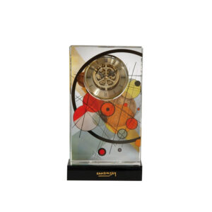 zegar szklany stojacy Goebel Wassily Kandinsky Circles in a Circle