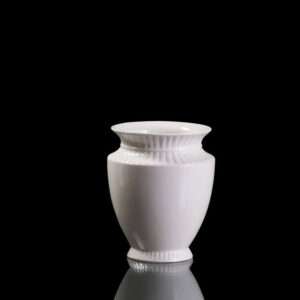 wazon porcelanowy szkliwiony biały 15 cm Kaiser Olympus