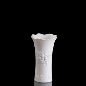 wazon porcelanowy biskwitowy biały 18 cm Kaiser Flora