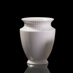wazon porcelanowy szkliwiony biały 22 cm Kaiser Olympus