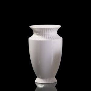 wazon porcelanowy szkliwiony biały 25 cm Kaiser Olympus