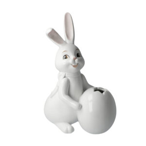 figurka porcelanowa królik biały Goebel Snow White Spring