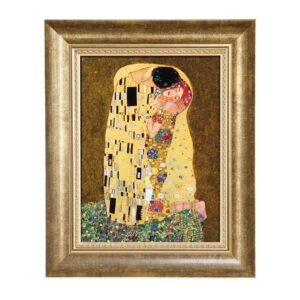obraz na porcelanie Goebel Gustav Klimt Pocalunek