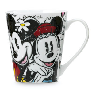 porcelanowy kubek Disney Mickey i Minnie 380 ml marki Egan