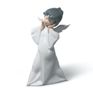 aniołek mim figurka porcelanowa Lladro