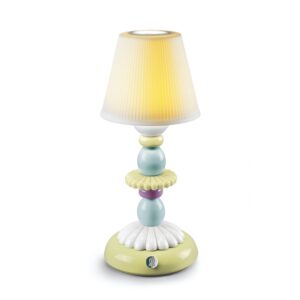 lampa bezprzewodowa z porcelany Lotus Firefly Lladro