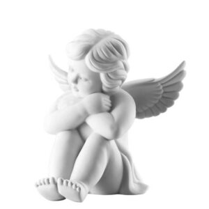anioł siedzący duży 14 cm rosenthal