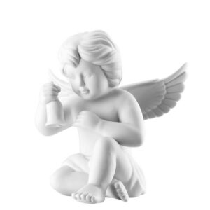 anioł z dzwonkiem duży 14 cm Rosenthal