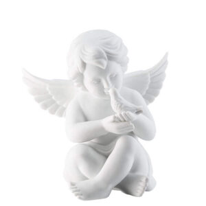 anioł z gołębiem duży 14 cm rosenthal