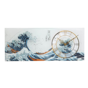 Zegar Hokusai Wielka Fala w Kanagawie Goebel
