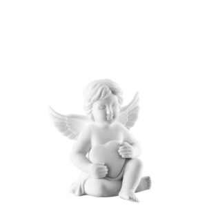 anioł z sercem średni 10 cm rosenthal