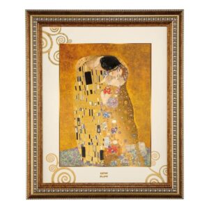 Obraz na porcelanie Pocałunek Gustav Klimt Goebel