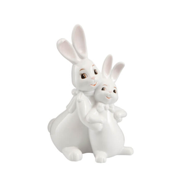 Figurka para króliczków w objęciach 16 cm You and Me Goebel