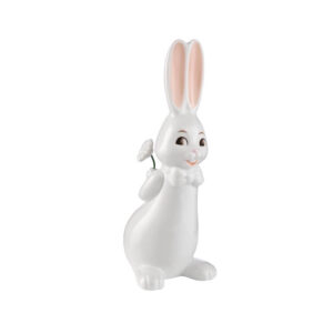 mini figurka królik z kwiatkiem 7 cm Surprise Goebel