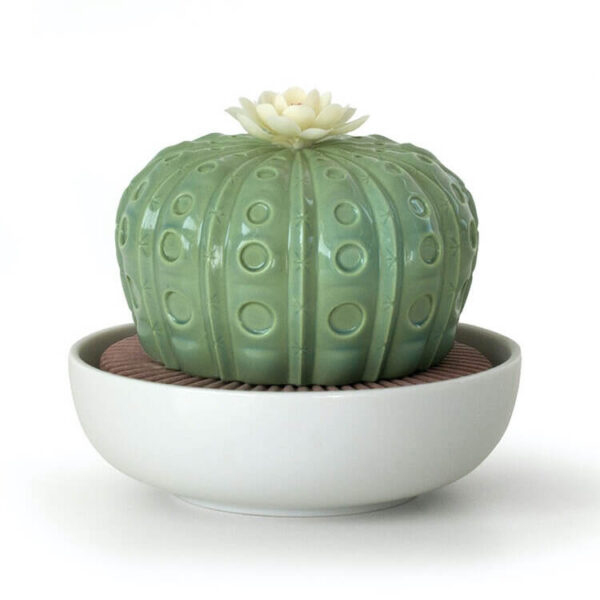 Kaktus Astrophytum dyfuzor zapachowy z porcelany Lladro