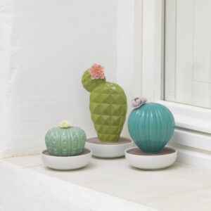 Kaktusy dyfuzory zapachowe porcelanowe Lladro