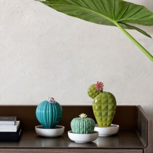 Kaktusy dyfuzory zapachowe z porcelany Lladro