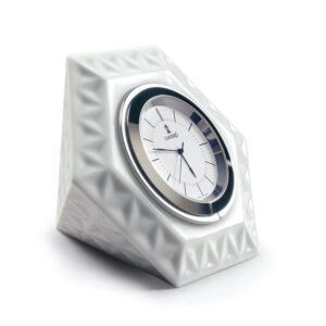 Frame zegar z porcelany 7 cm Lladro bok