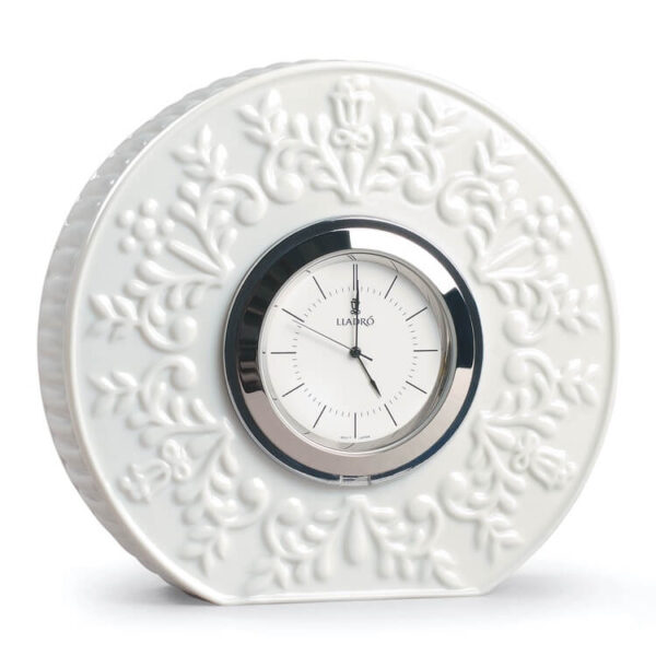 Logos zegar z porcelany 10 cm Lladro