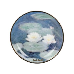 Lilie Wodne miniaturowy talerz 10 cm Claude Monet Goebel