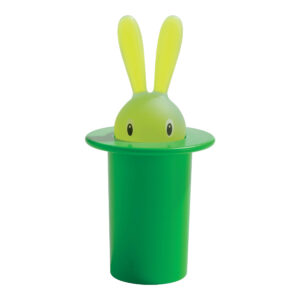 Pojemnik na wykałaczki zielony Magic Bunny Alessi