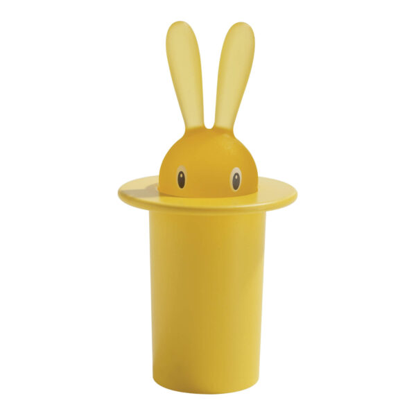 Pojemnik na wykałaczki żółty Magic Bunny Alessi