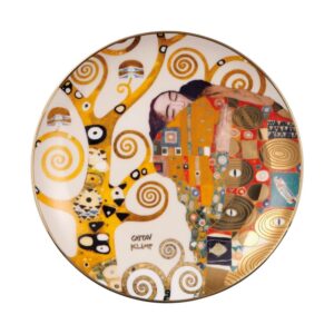 Spełnienie talerz na ścianę 21 cm Gustav Klimt Goebel