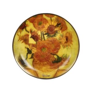 Słoneczniki miniaturowy talerz 10 cm Vincent van Gogh Goebel