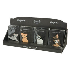 Magnes siedząca para kotków Kitty de Luxe Goebel