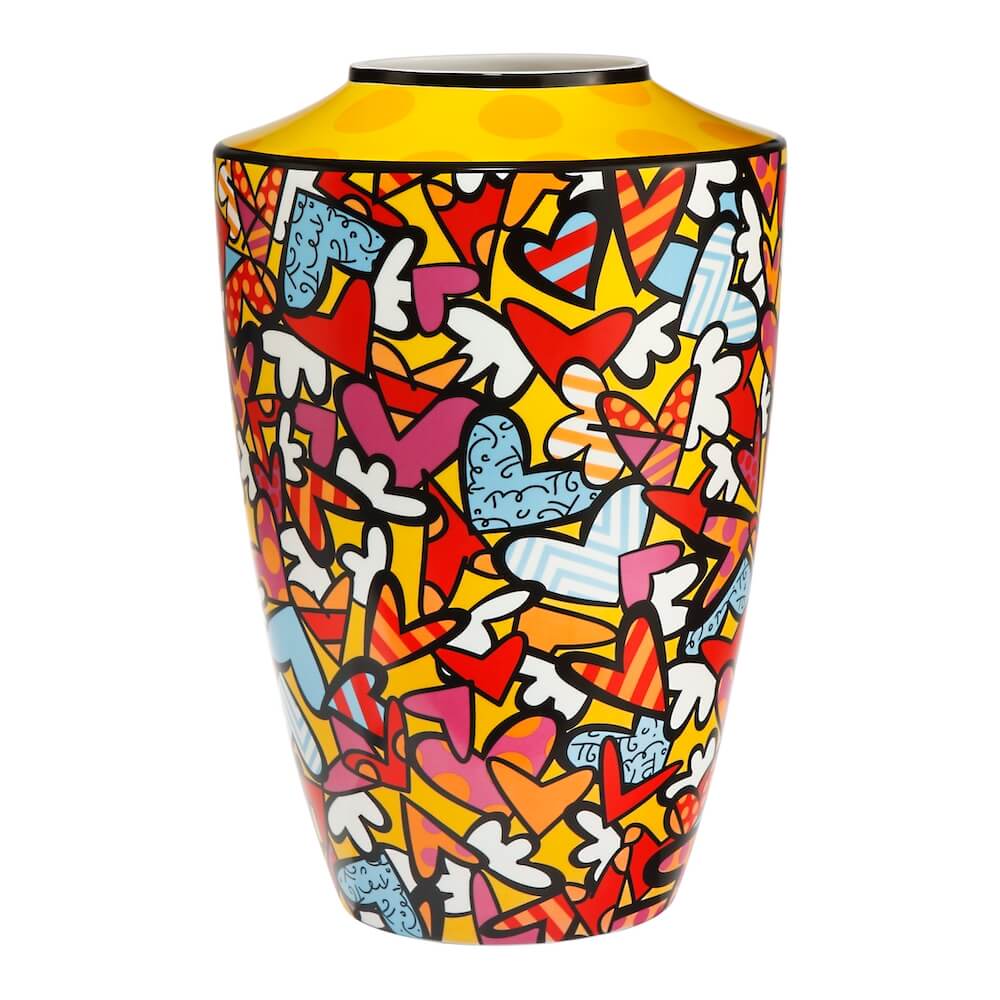 All we need is love wazon 41 cm Romero Britto Goebel